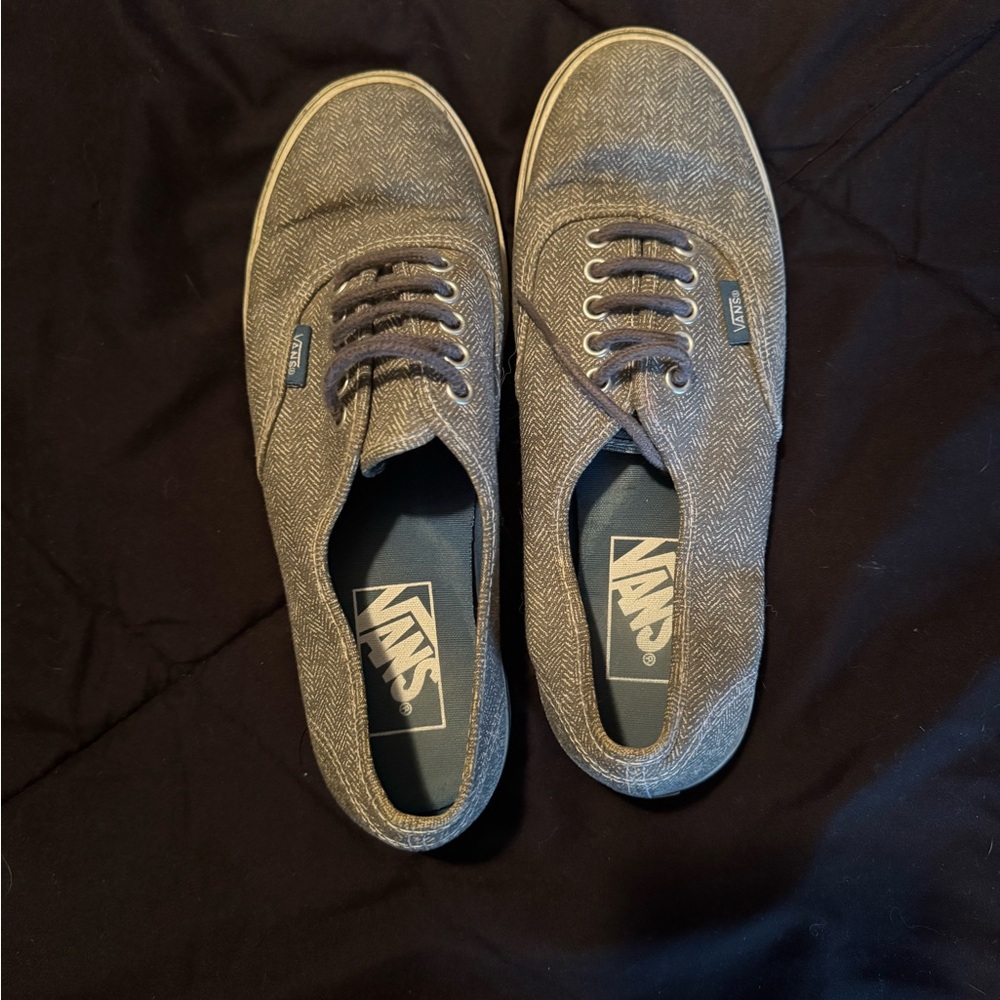 Grey vans. Size 6.5